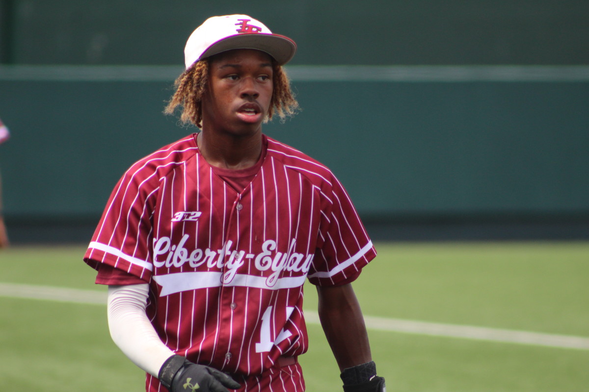 Texarkana Liberty-Eylau Canyon Randall 4A UIL state semifinals Texas baseball playoffs 060723 Andrew McCulloch 604